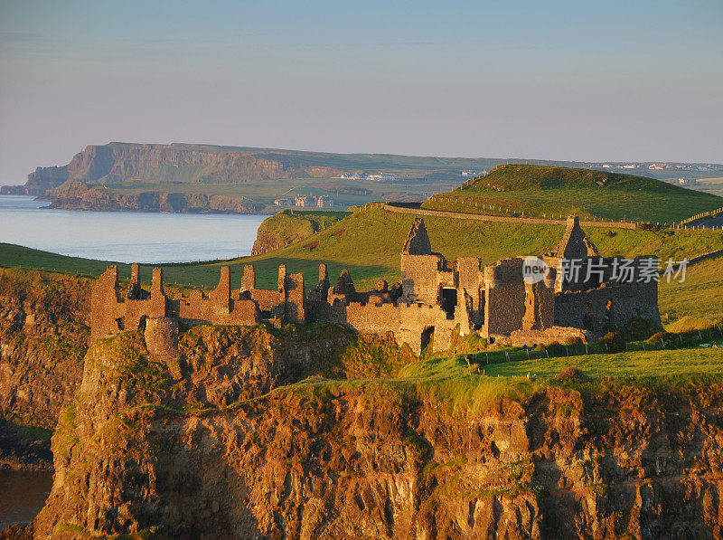 Dunluce Castle，安特里姆郡，北爱尔兰